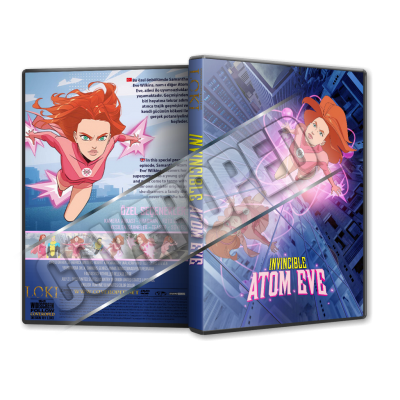 Invincible Atomic Eve - 2023 Türkçe Dvd Cover Tasarımı
